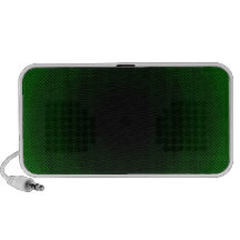 Grünes Neontechno Speaker