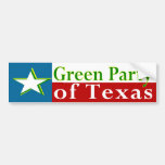 Grünes Party Texasstoßaufklebers Autosticker