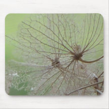 Grünes Spitze-Blatt Mauspads