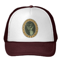 Grünes Teufel-Lager Retro Cap