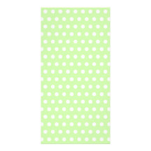 Grünes und weißes Tupfen-Muster. Spotty. Foto Karten