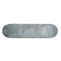 Grungy grauer WirbelSkateboard Personalisierte Skatedecks