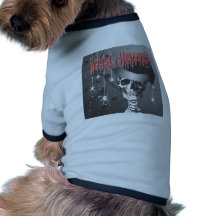 Gruseliges Weihnachten Hunde T Shirts