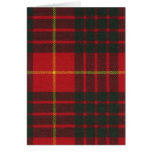 Gruß-Karten-Cameron-Clanmoderner Tartan