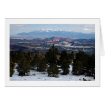 Grußkarte Utahs Vista