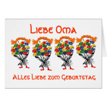 Grußkarte zum Geburtstag