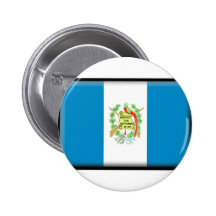 Guatemala-Flagge Button