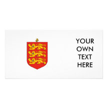 Guernsey-Wappen Fotogrußkarten