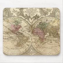 Guillaume-Welts-Karte 1690 Mousepads