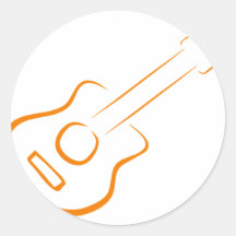 guitar aufkleber