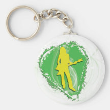 Guitar_Pick Schlüsselbänder