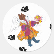 Gullivers Angelicat Aufkleber