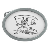 Gürtelschnalle Sankt Muerte