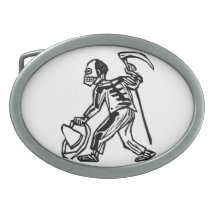 Gürtelschnalle Sankt Muerte