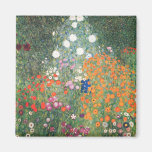 Gustav Klimt Blumengarten Kühlschrankmagnet