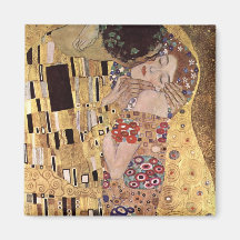 Gustav Klimt ~ der Kuss Magnete