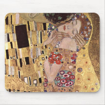 Gustav Klimt ~ der Kuss Mousepad