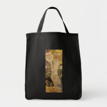 Gustav Klimt ~ die Hydra Leinentasche