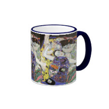 Gustav Klimt ~ die Jungfrau Tee Haferl