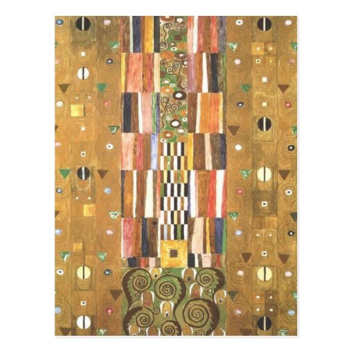 Gustav Klimt ~ Entwurf für Höhle Wandfries Postkarten