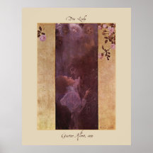 Gustav Klimt sterben Liebe (die Liebe) Plakat-Druc