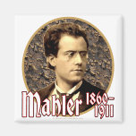 Gustav Mahler Kühlschrankmagnet