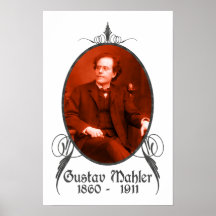 Gustav Mahler Plakatdruck