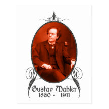 Gustav Mahler Postkarte