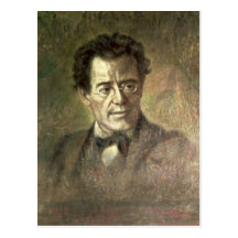 Gustav Mahler Postkarte