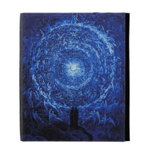 Gustave Dore der weiße Rose iPad Kasten (blau)