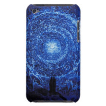 Gustave Dore die weiße Rose (blau) iPod Case-Mate Hülle