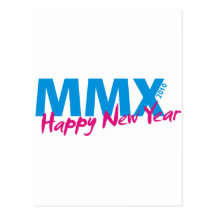 Guten Rutsch ins Neue Jahr 2010 (MMX) Postkarten