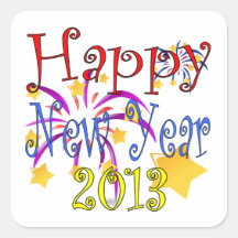 Guten Rutsch ins Neue Jahr 2013 Sticker