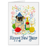 Guten Rutsch ins Neue JahrPug karten