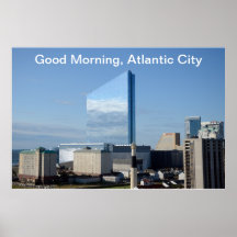 Gutenmorgen, Atlantic City Posterdruck