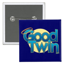 Guter Zwilling Anstecknadelbuttons