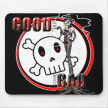 Gutes Mädchen schlecht gegangen - Mousepad