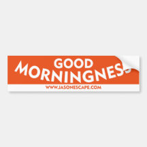 Gutes Morningness™ Auto Sticker