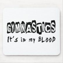 Gymnastik ist es in meinem Blut Mousepads