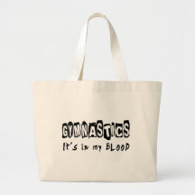 Gymnastik ist es in meinem Blut Tasche