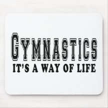 Gymnastik ist es Lebensart Mousepad