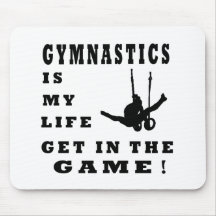 Gymnastik ist mein Leben Mauspads
