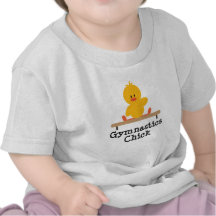 Gymnastik-Küken-Säuglings-T-Shirt