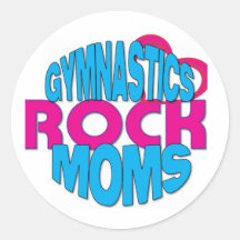 Gymnastik-Mamma-Hemden Aufkleber