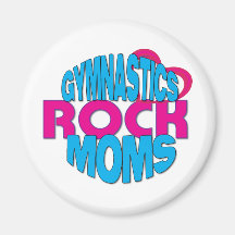 Gymnastik-Mamma-Hemden Kühlschrankmagnet
