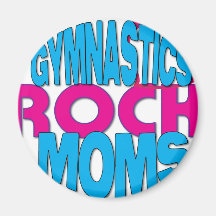 Gymnastik-Mamma-Hemden Kühlschrankmagnete