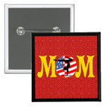 Gymnastik-Mamma-Knöpfe Buttons