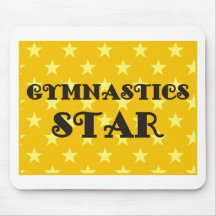 Gymnastik-Stern Mousepad