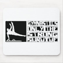 Gymnastik überleben mousepad