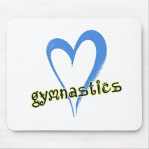 Gymnastikblauherz Mauspads